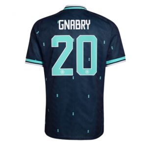 Koszulka piłkarska Niemcy Serge Gnabry #20 Koszulka Wyjazdowej MŚ 2026 Krótki Rękaw Koszulka piłkarska Niemcy Serge Gnabry #20 Koszulka Wyjazdowej MŚ 2026 Krótki Rękaw
