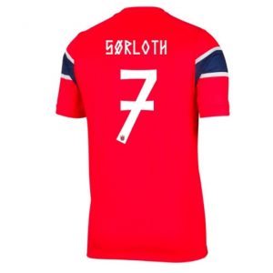 Koszulka piłkarska Norwegia Alexander Sorloth #7 Koszulka Podstawowej MŚ 2026 Krótki Rękaw Koszulka piłkarska Norwegia Alexander Sorloth #7 Koszulka Podstawowej MŚ 2026 Krótki Rękaw