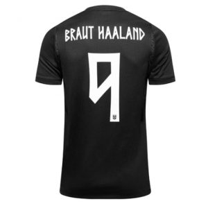 Koszulka piłkarska Norwegia Erling Haaland #9 Koszulka Wyjazdowej MŚ 2026 Krótki Rękaw Koszulka piłkarska Norwegia Erling Haaland #9 Koszulka Wyjazdowej MŚ 2026 Krótki Rękaw