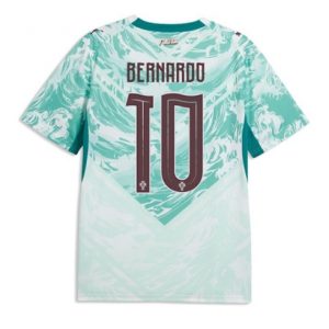 Koszulka piłkarska Portugalia Bernardo Silva #10 Koszulka Wyjazdowej MŚ 2026 Krótki Rękaw