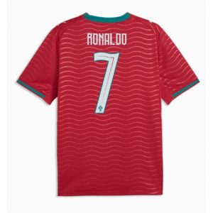 Koszulka piłkarska Portugalia Cristiano Ronaldo #7 Koszulka Podstawowej MŚ 2026 Krótki Rękaw