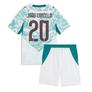 Koszulka piłkarska Portugalia Joao Cancelo #20 Koszulka Wyjazdowej dziecięce MŚ 2026 +Krótkie Spodenk