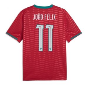 Koszulka piłkarska Portugalia Joao Felix #11 Koszulka Podstawowej MŚ 2026 Krótki Rękaw