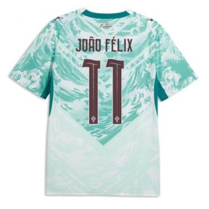 Koszulka piłkarska Portugalia Joao Felix #11 Koszulka Wyjazdowej MŚ 2026 Krótki Rękaw