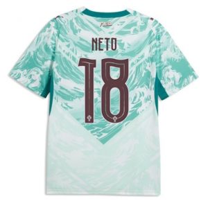 Koszulka piłkarska Portugalia Pedro Neto #18 Koszulka Wyjazdowej MŚ 2026 Krótki Rękaw