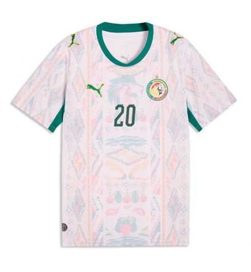 Koszulka piłkarska Senegal Habib Diallo #20 Koszulka Podstawowej MŚ 2026 Krótki Rękaw 2 Koszulka piłkarska Senegal Habib Diallo #20 Koszulka Podstawowej MŚ 2026 Krótki Rękaw