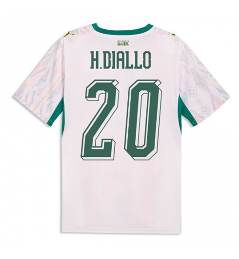 Koszulka piłkarska Senegal Habib Diallo #20 Koszulka Podstawowej MŚ 2026 Krótki Rękaw Koszulka piłkarska Senegal Habib Diallo #20 Koszulka Podstawowej MŚ 2026 Krótki Rękaw