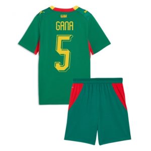 Koszulka piłkarska Senegal Idrissa Gueye #5 Koszulka Wyjazdowej dziecięce MŚ 2026 +Krótkie Spodenk