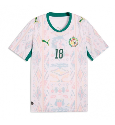 Koszulka piłkarska Senegal Ismaila Sarr #18 Koszulka Podstawowej MŚ 2026 Krótki Rękaw 2 Koszulka piłkarska Senegal Ismaila Sarr #18 Koszulka Podstawowej MŚ 2026 Krótki Rękaw