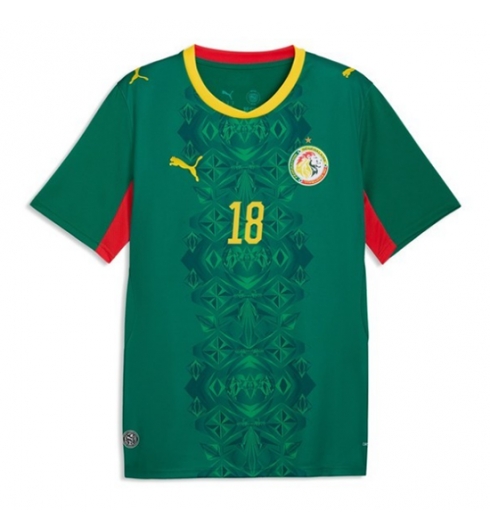 Koszulka piłkarska Senegal Ismaila Sarr #18 Koszulka Wyjazdowej MŚ 2026 Krótki Rękaw 2 Koszulka piłkarska Senegal Ismaila Sarr #18 Koszulka Wyjazdowej MŚ 2026 Krótki Rękaw