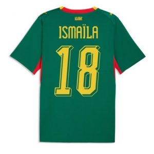 Koszulka piłkarska Senegal Ismaila Sarr #18 Koszulka Wyjazdowej MŚ 2026 Krótki Rękaw Koszulka piłkarska Senegal Ismaila Sarr #18 Koszulka Wyjazdowej MŚ 2026 Krótki Rękaw