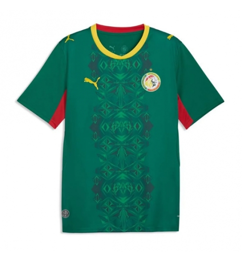 Koszulka piłkarska Senegal Koszulka Wyjazdowej MŚ 2026 Krótki Rękaw Koszulka piłkarska Senegal Koszulka Wyjazdowej MŚ 2026 Krótki Rękaw
