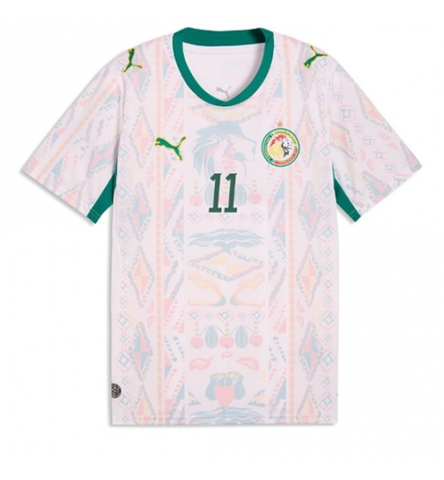 Koszulka piłkarska Senegal Nicolas Jackson #11 Koszulka Podstawowej MŚ 2026 Krótki Rękaw 2 Koszulka piłkarska Senegal Nicolas Jackson #11 Koszulka Podstawowej MŚ 2026 Krótki Rękaw