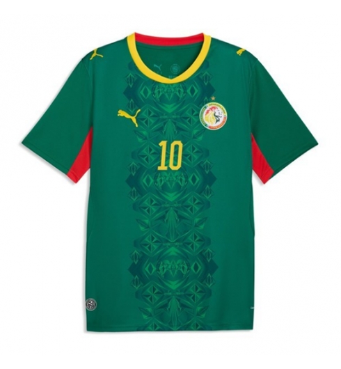 Koszulka piłkarska Senegal Sadio Mane #10 Koszulka Wyjazdowej MŚ 2026 Krótki Rękaw 2 Koszulka piłkarska Senegal Sadio Mane #10 Koszulka Wyjazdowej MŚ 2026 Krótki Rękaw