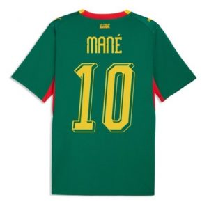 Koszulka piłkarska Senegal Sadio Mane #10 Koszulka Wyjazdowej MŚ 2026 Krótki Rękaw Koszulka piłkarska Senegal Sadio Mane #10 Koszulka Wyjazdowej MŚ 2026 Krótki Rękaw