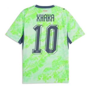 Koszulka piłkarska Szwajcaria Granit Xhaka #10 Koszulka Wyjazdowej MŚ 2026 Krótki Rękaw Koszulka piłkarska Szwajcaria Granit Xhaka #10 Koszulka Wyjazdowej MŚ 2026 Krótki Rękaw