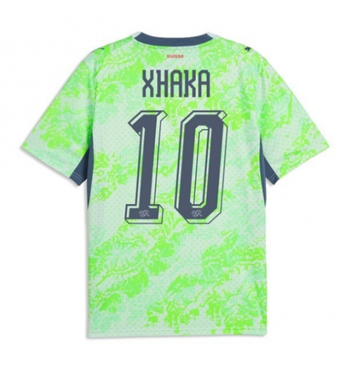 Koszulka piłkarska Szwajcaria Granit Xhaka #10 Koszulka Wyjazdowej MŚ 2026 Krótki Rękaw Koszulka piłkarska Szwajcaria Granit Xhaka #10 Koszulka Wyjazdowej MŚ 2026 Krótki Rękaw