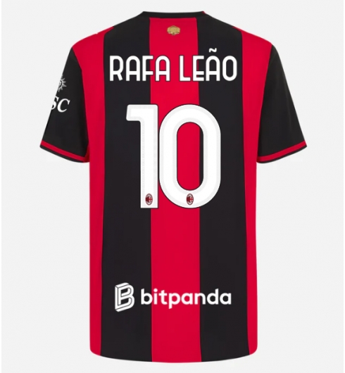 Koszulka piłkarska AC Milan Rafael Leao #10 Koszulka Podstawowej 2026-27 Krótki Rękaw Koszulka piłkarska AC Milan Rafael Leao #10 Koszulka Podstawowej 2026-27 Krótki Rękaw