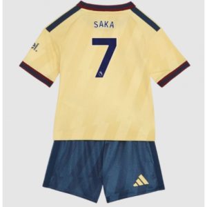 Koszulka piłkarska Arsenal Bukayo Saka #7 Koszulka Trzeciej dziecięce 2026-27 Krótki Rękaw (+ Krótkie spodenki) Koszulka piłkarska Arsenal Bukayo Saka #7 Koszulka Trzeciej dziecięce 2026-27 Krótki Rękaw (+ Krótkie spodenki)