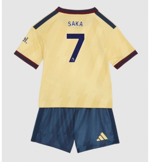 Koszulka piłkarska Arsenal Bukayo Saka #7 Koszulka Trzeciej dziecięce 2026-27 Krótki Rękaw (+ Krótkie spodenki) Koszulka piłkarska Arsenal Bukayo Saka #7 Koszulka Trzeciej dziecięce 2026-27 Krótki Rękaw (+ Krótkie spodenki)