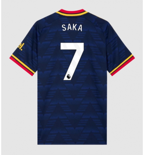 Koszulka piłkarska Arsenal Bukayo Saka #7 Koszulka Wyjazdowej 2026-27 Krótki Rękaw Koszulka piłkarska Arsenal Bukayo Saka #7 Koszulka Wyjazdowej 2026-27 Krótki Rękaw