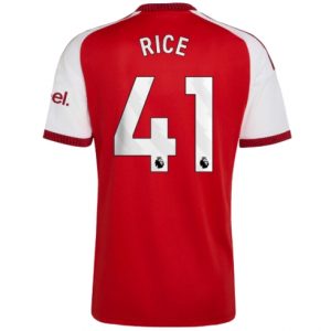 Koszulka piłkarska Arsenal Declan Rice #41 Koszulka Podstawowej 2026-27 Krótki Rękaw