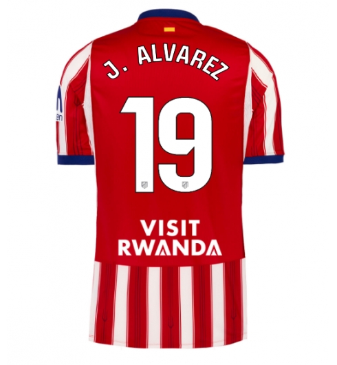 Koszulka piłkarska Atletico Madrid Julian Alvarez #19 Koszulka Podstawowej 2026-27 Krótki Rękaw Koszulka piłkarska Atletico Madrid Julian Alvarez #19 Koszulka Podstawowej 2026-27 Krótki Rękaw