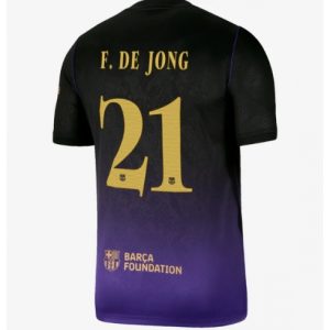 Koszulka piłkarska Barcelona Frenkie de Jong #21 Koszulka Wyjazdowej 2026-27 Krótki Rękaw 155 Koszulka piłkarska Barcelona Frenkie de Jong #21 Koszulka Wyjazdowej 2026-27 Krótki Rękaw