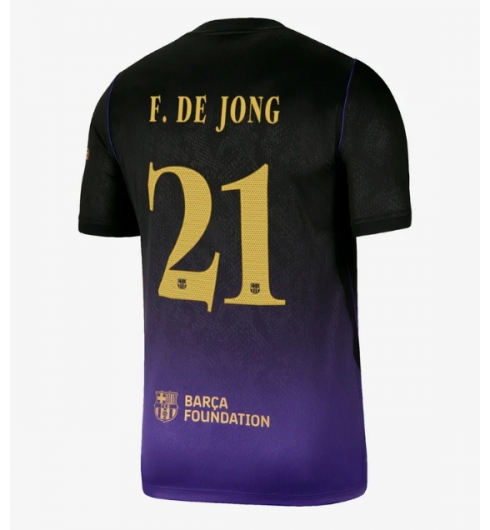 Koszulka piłkarska Barcelona Frenkie de Jong #21 Koszulka Wyjazdowej 2026-27 Krótki Rękaw Koszulka piłkarska Barcelona Frenkie de Jong #21 Koszulka Wyjazdowej 2026-27 Krótki Rękaw