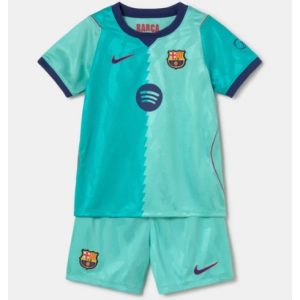 Koszulka piłkarska Barcelona Koszulka Trzeciej dziecięce 2026-27 Krótki Rękaw (+ Krótkie spodenki) 155 Koszulka piłkarska Barcelona Koszulka Trzeciej dziecięce 2026-27 Krótki Rękaw (+ Krótkie spodenki)