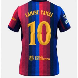 Koszulka piłkarska Barcelona Lamine Yamal #10 Koszulka Podstawowej 2026-27 Krótki Rękaw Koszulka piłkarska Barcelona Lamine Yamal #10 Koszulka Podstawowej 2026-27 Krótki Rękaw