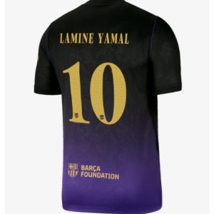 Koszulka piłkarska Barcelona Lamine Yamal #10 Koszulka Wyjazdowej 2026-27 Krótki Rękaw 155 Koszulka piłkarska Barcelona Lamine Yamal #10 Koszulka Wyjazdowej 2026-27 Krótki Rękaw