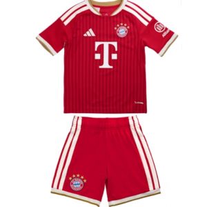 Koszulka piłkarska Bayern Munich Koszulka Podstawowej dziecięce 2026-27 Krótki Rękaw (+ Krótkie spodenki) Koszulka piłkarska Bayern Munich Koszulka Podstawowej dziecięce 2026-27 Krótki Rękaw (+ Krótkie spodenki)