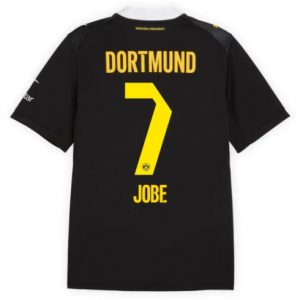 Koszulka piłkarska Borussia Dortmund Jobe Bellingham #7 Koszulka Wyjazdowej 2026-27 Krótki Rękaw Koszulka piłkarska Borussia Dortmund Jobe Bellingham #7 Koszulka Wyjazdowej 2026-27 Krótki Rękaw