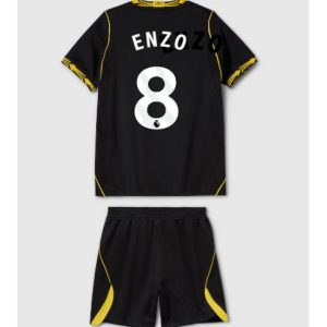 Koszulka piłkarska Chelsea Enzo Fernandez #8 Koszulka Wyjazdowej dziecięce 2026-27 Krótki Rękaw (+ Krótkie spodenki)