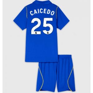 Koszulka piłkarska Chelsea Moises Caicedo #25 Koszulka Podstawowej dziecięce 2026-27 Krótki Rękaw (+ Krótkie spodenki) Koszulka piłkarska Chelsea Moises Caicedo #25 Koszulka Podstawowej dziecięce 2026-27 Krótki Rękaw (+ Krótkie spodenki)