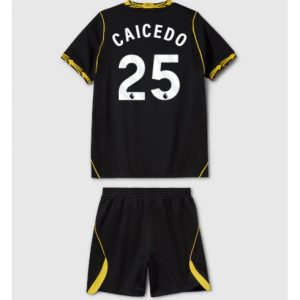 Koszulka piłkarska Chelsea Moises Caicedo #25 Koszulka Wyjazdowej dziecięce 2026-27 Krótki Rękaw (+ Krótkie spodenki) Koszulka piłkarska Chelsea Moises Caicedo #25 Koszulka Wyjazdowej dziecięce 2026-27 Krótki Rękaw (+ Krótkie spodenki)