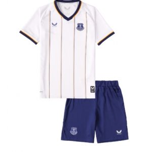 Koszulka piłkarska Everton Koszulka Wyjazdowej dziecięce 2026-27 Krótki Rękaw (+ Krótkie spodenki)