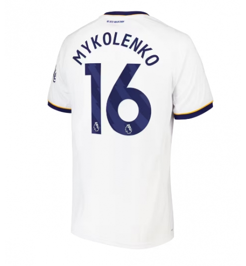 Koszulka piłkarska Everton Vitaliy Mykolenko #16 Koszulka Wyjazdowej 2026-27 Krótki Rękaw Koszulka piłkarska Everton Vitaliy Mykolenko #16 Koszulka Wyjazdowej 2026-27 Krótki Rękaw