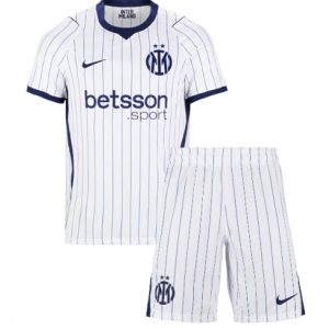 Koszulka piłkarska Inter Milan Koszulka Wyjazdowej dziecięce 2026-27 Krótki Rękaw (+ Krótkie spodenki) Koszulka piłkarska Inter Milan Koszulka Wyjazdowej dziecięce 2026-27 Krótki Rękaw (+ Krótkie spodenki)