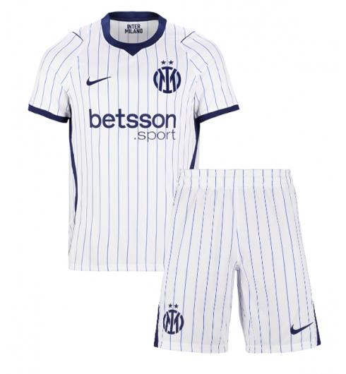 Koszulka piłkarska Inter Milan Lautaro Martinez #10 Koszulka Wyjazdowej dziecięce 2026-27 Krótki Rękaw (+ Krótkie spodenki) 2 Koszulka piłkarska Inter Milan Lautaro Martinez #10 Koszulka Wyjazdowej dziecięce 2026-27 Krótki Rękaw (+ Krótkie spodenki)