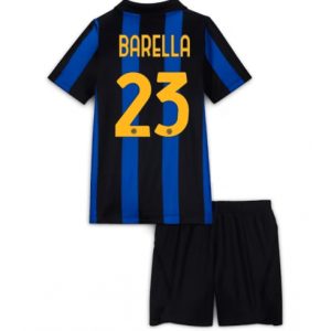 Koszulka piłkarska Inter Milan Nicolo Barella #23 Koszulka Podstawowej dziecięce 2026-27 Krótki Rękaw (+ Krótkie spodenki) Koszulka piłkarska Inter Milan Nicolo Barella #23 Koszulka Podstawowej dziecięce 2026-27 Krótki Rękaw (+ Krótkie spodenki)