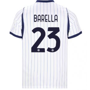 Koszulka piłkarska Inter Milan Nicolo Barella #23 Koszulka Wyjazdowej 2026-27 Krótki Rękaw 155 Koszulka piłkarska Inter Milan Nicolo Barella #23 Koszulka Wyjazdowej 2026-27 Krótki Rękaw