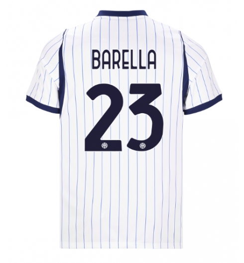 Koszulka piłkarska Inter Milan Nicolo Barella #23 Koszulka Wyjazdowej 2026-27 Krótki Rękaw Koszulka piłkarska Inter Milan Nicolo Barella #23 Koszulka Wyjazdowej 2026-27 Krótki Rękaw