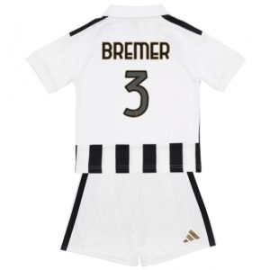Koszulka piłkarska Juventus Gleison Bremer #3 Koszulka Podstawowej dziecięce 2026-27 Krótki Rękaw (+ Krótkie spodenki) Koszulka piłkarska Juventus Gleison Bremer #3 Koszulka Podstawowej dziecięce 2026-27 Krótki Rękaw (+ Krótkie spodenki)