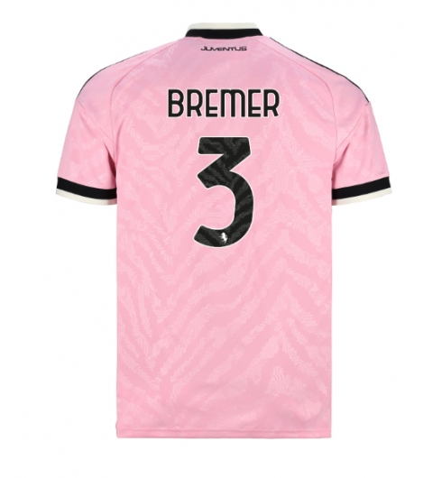 Koszulka piłkarska Juventus Gleison Bremer #3 Koszulka Wyjazdowej 2026-27 Krótki Rękaw Koszulka piłkarska Juventus Gleison Bremer #3 Koszulka Wyjazdowej 2026-27 Krótki Rękaw