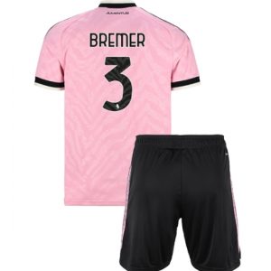Koszulka piłkarska Juventus Gleison Bremer #3 Koszulka Wyjazdowej dziecięce 2026-27 Krótki Rękaw (+ Krótkie spodenki) Koszulka piłkarska Juventus Gleison Bremer #3 Koszulka Wyjazdowej dziecięce 2026-27 Krótki Rękaw (+ Krótkie spodenki)