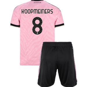 Koszulka piłkarska Juventus Teun Koopmeiners #8 Koszulka Wyjazdowej dziecięce 2026-27 Krótki Rękaw (+ Krótkie spodenki) Koszulka piłkarska Juventus Teun Koopmeiners #8 Koszulka Wyjazdowej dziecięce 2026-27 Krótki Rękaw (+ Krótkie spodenki)