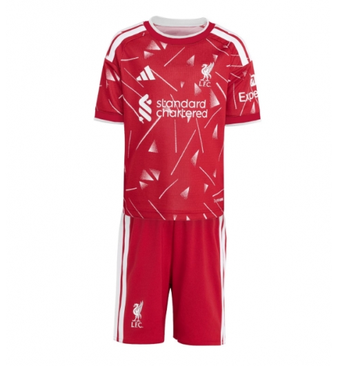 Koszulka piłkarska Liverpool Dominik Szoboszlai #8 Koszulka Podstawowej dziecięce 2026-27 Krótki Rękaw (+ Krótkie spodenki) 2 Koszulka piłkarska Liverpool Dominik Szoboszlai #8 Koszulka Podstawowej dziecięce 2026-27 Krótki Rękaw (+ Krótkie spodenki)