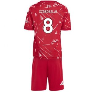 Koszulka piłkarska Liverpool Dominik Szoboszlai #8 Koszulka Podstawowej dziecięce 2026-27 Krótki Rękaw (+ Krótkie spodenki) Koszulka piłkarska Liverpool Dominik Szoboszlai #8 Koszulka Podstawowej dziecięce 2026-27 Krótki Rękaw (+ Krótkie spodenki)